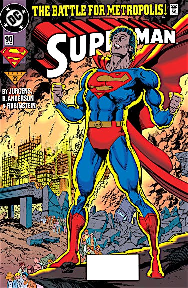 Superman (1986-) #90 preview images