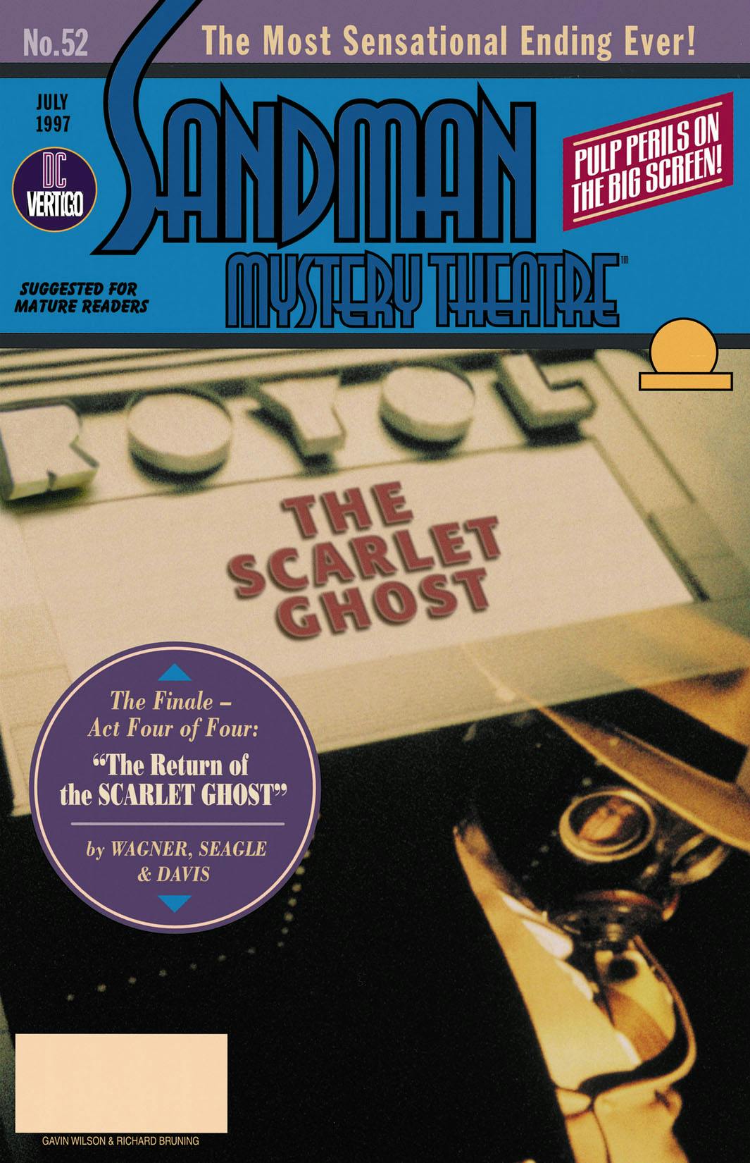 Sandman Mystery Theatre #52