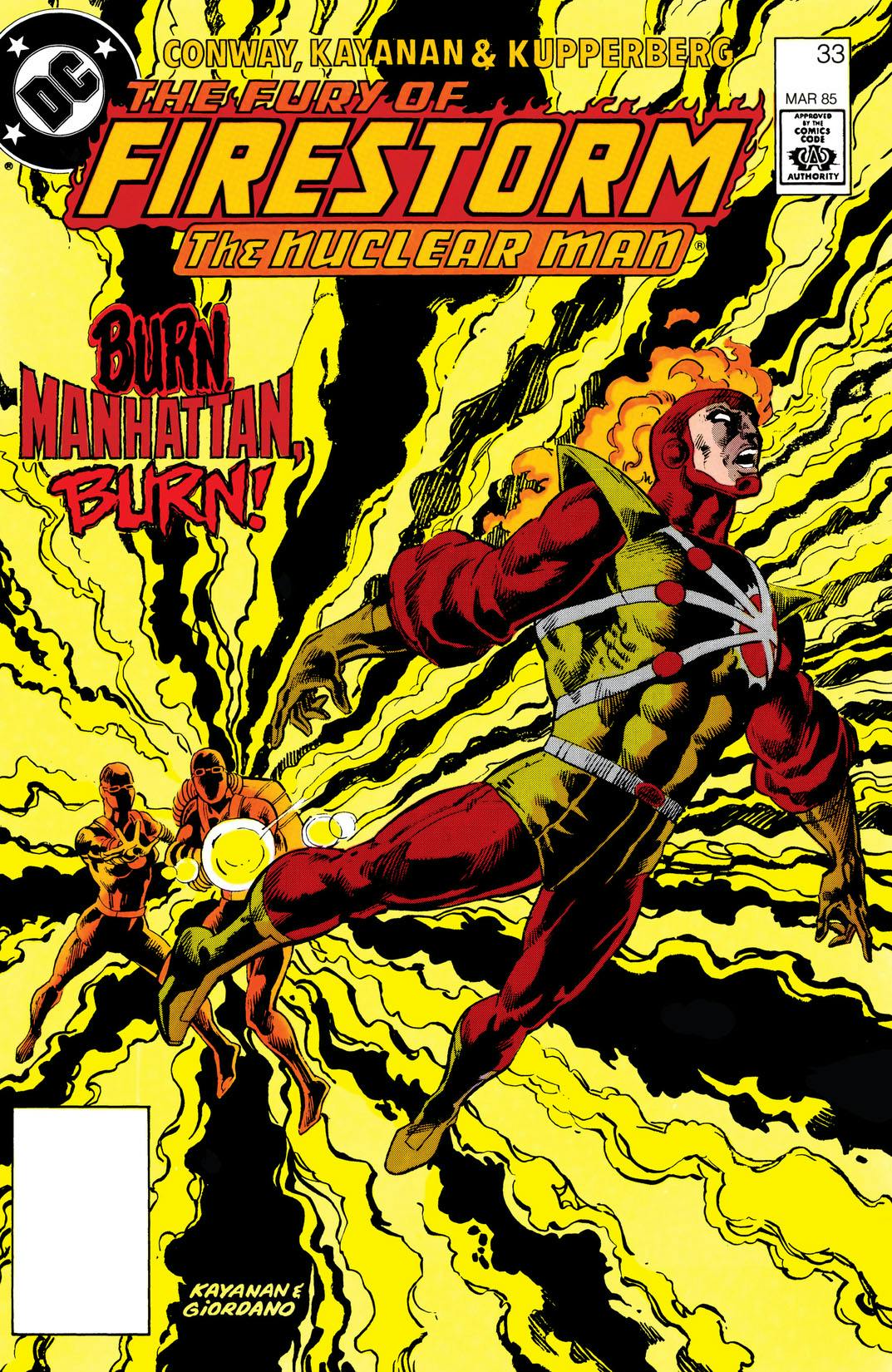 The Fury of Firestorm #33