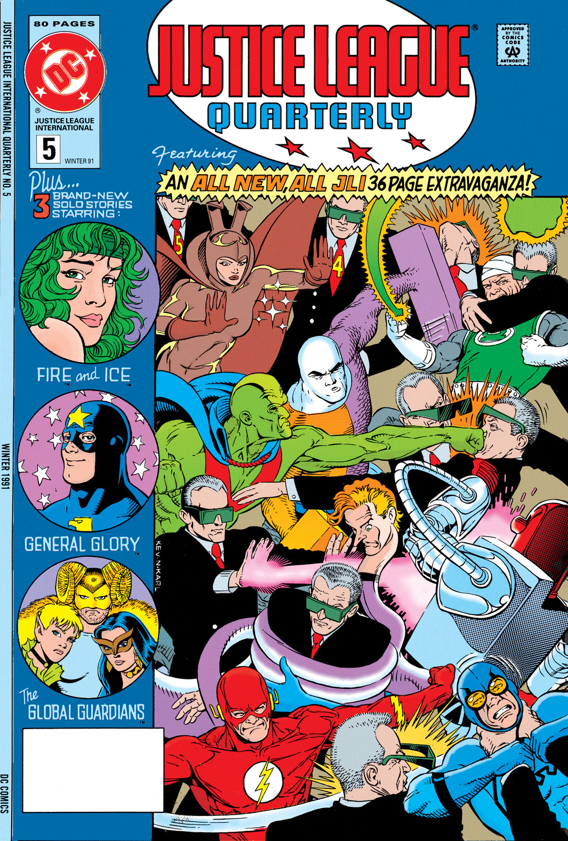 Justice League Quarterly #5 preview images