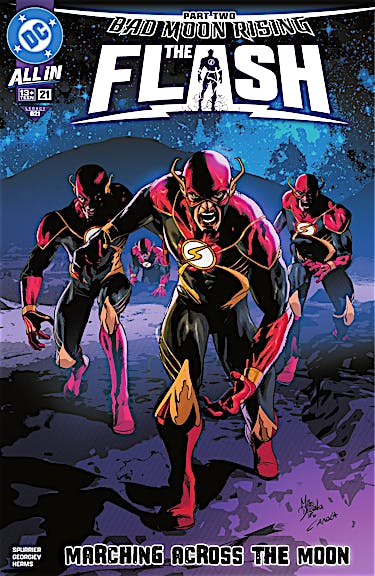 The Flash #21 preview images