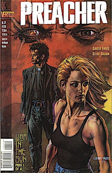 Preacher #34 preview images