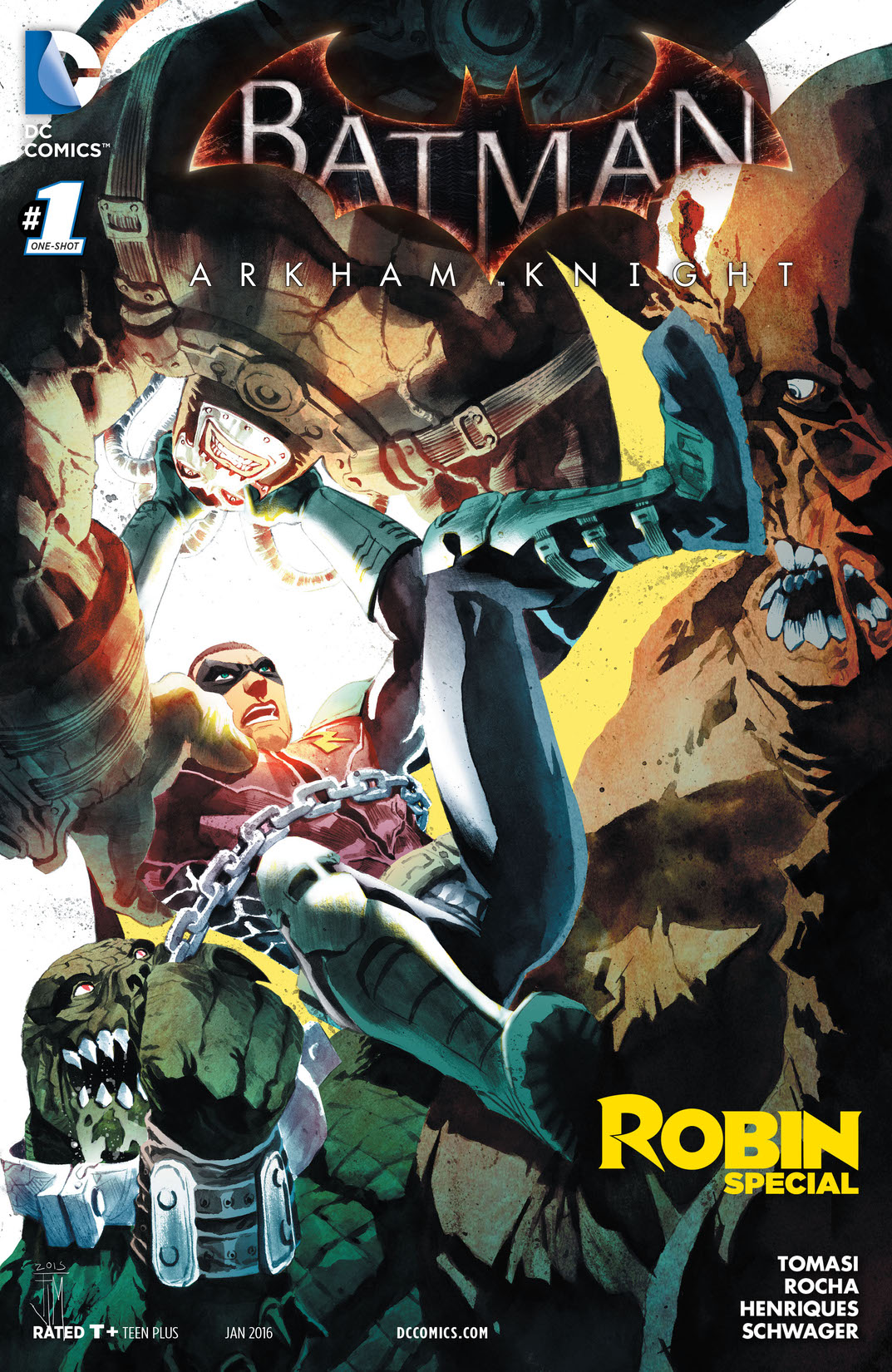 Batman: Arkham Knight: Robin #1 preview images