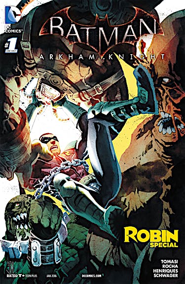 Batman: Arkham Knight: Robin #1 preview images