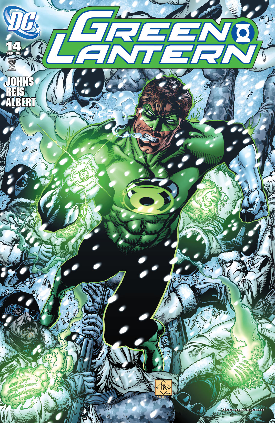 Green Lantern (2005-) #14 preview images