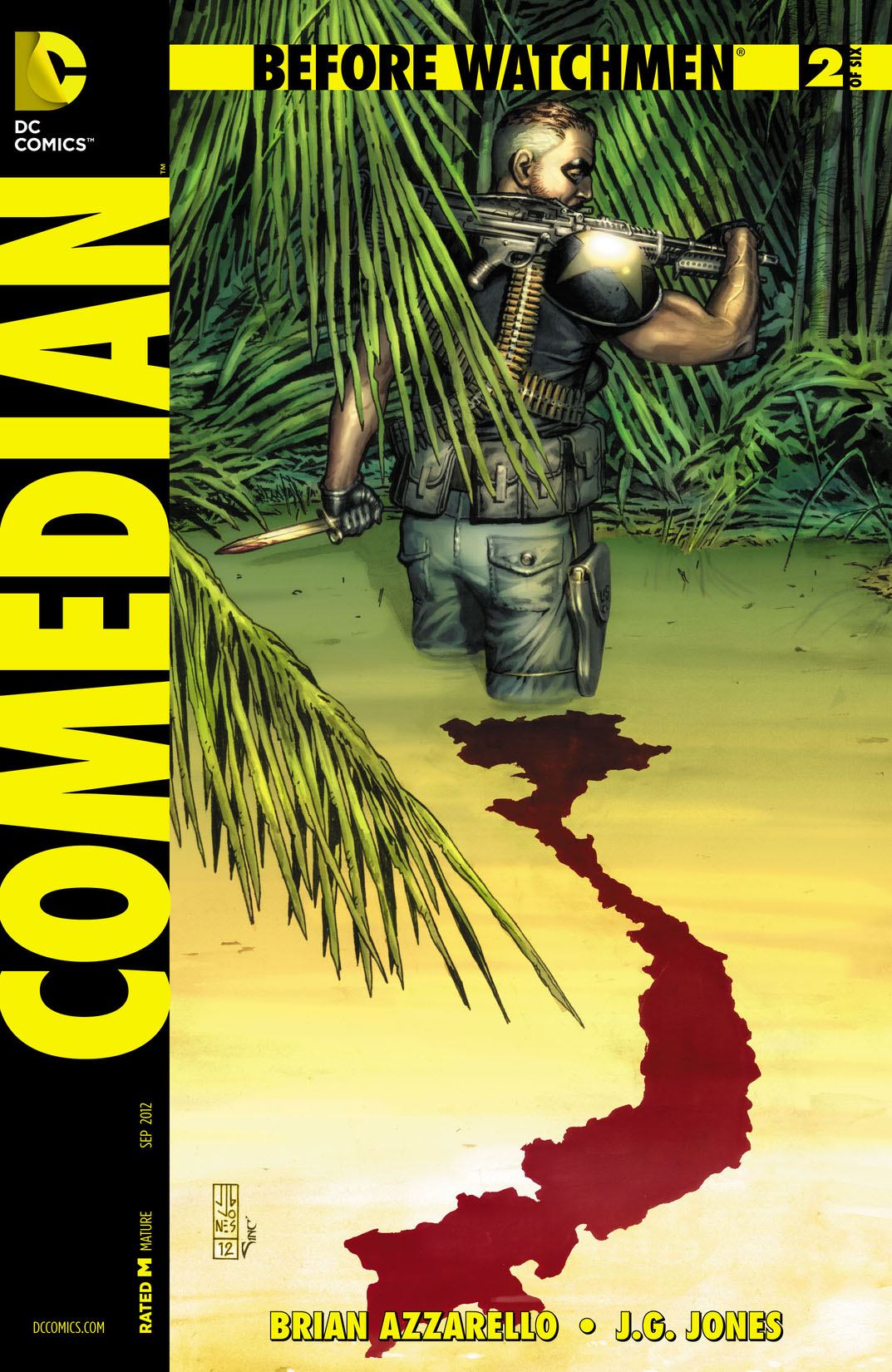 Before Watchmen: Comedian #2 preview images