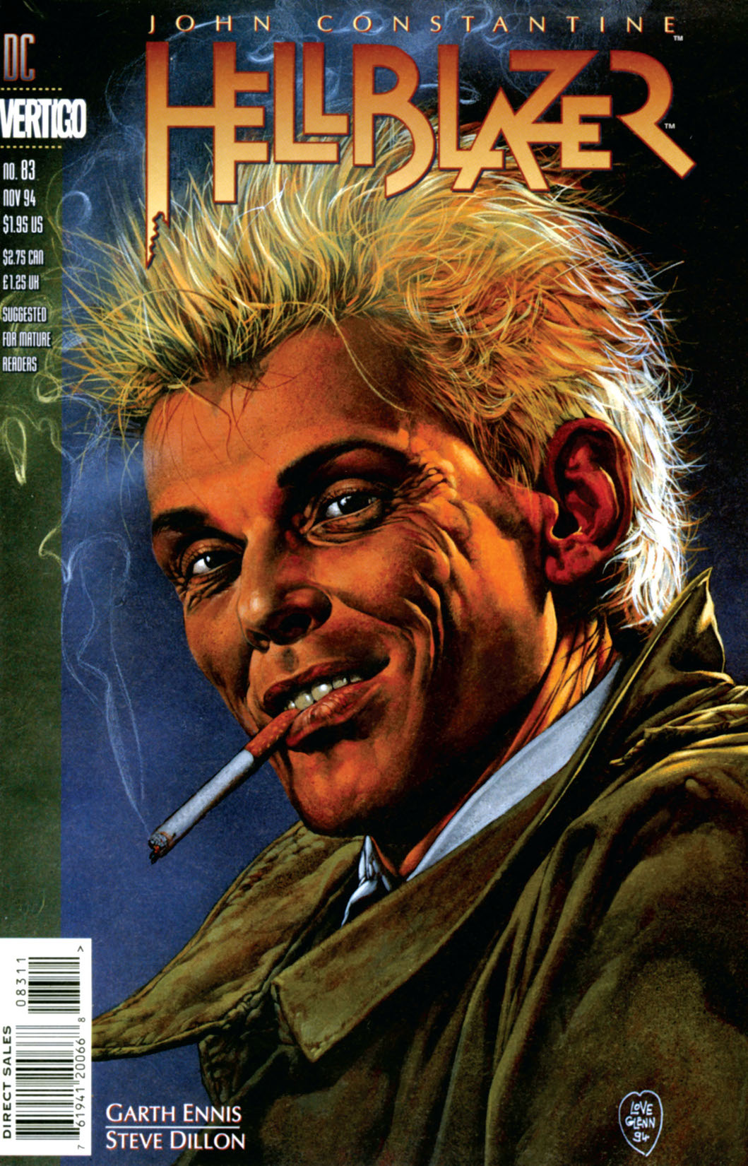 Hellblazer #83 preview images