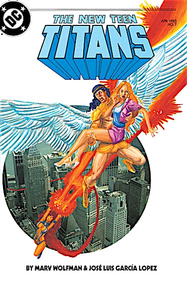 The New Teen Titans #7 preview images