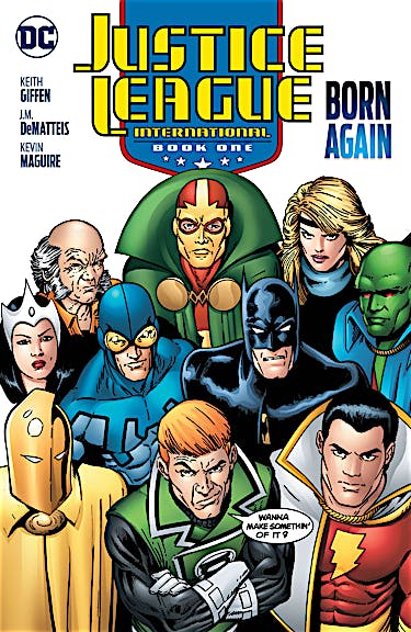 Justice League International Book One: Born Again preview images