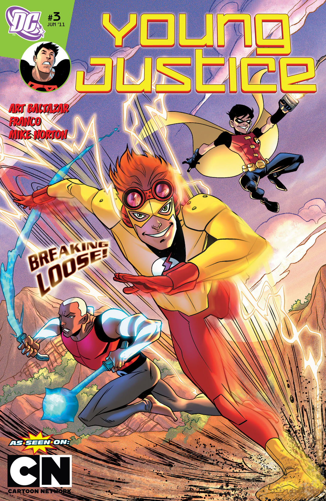 Young Justice (2011-) #3 preview images