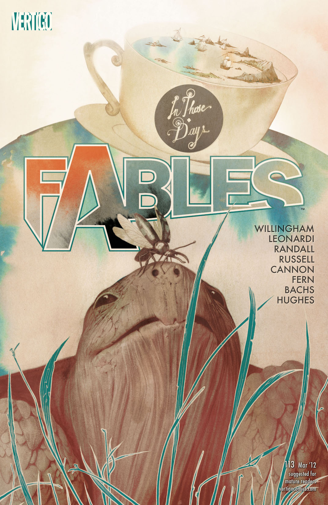 Fables #113 preview images