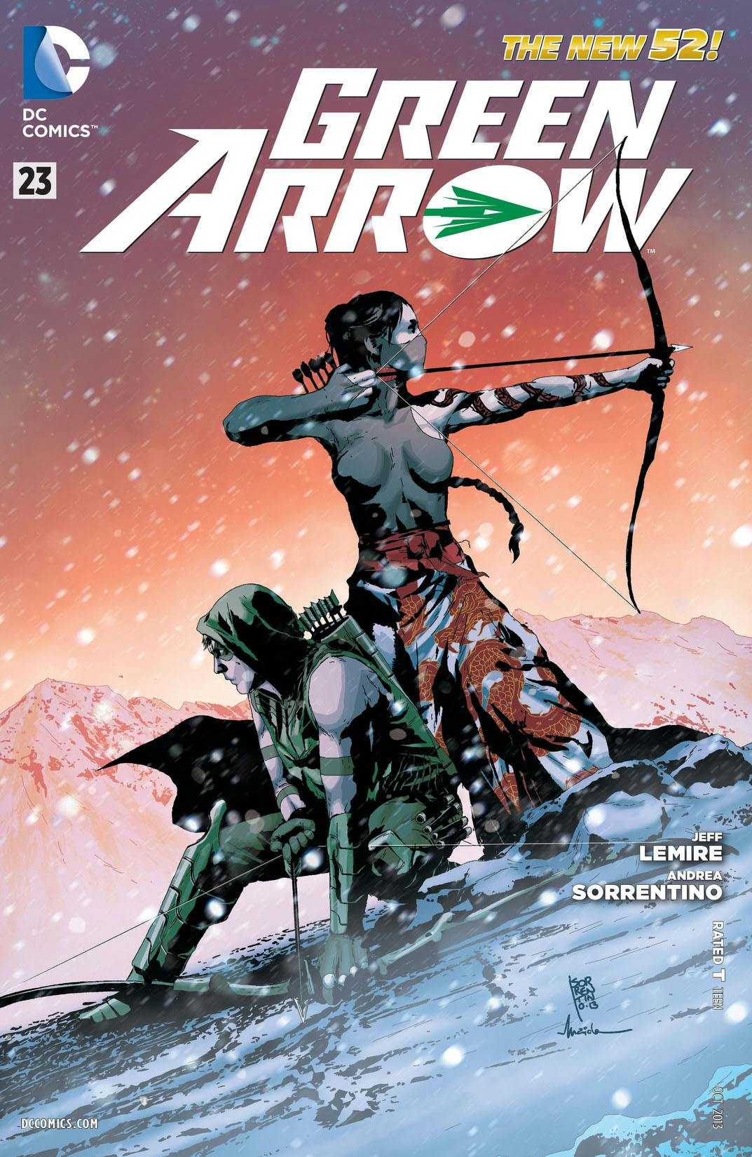 Green Arrow (2011-) #23 preview images