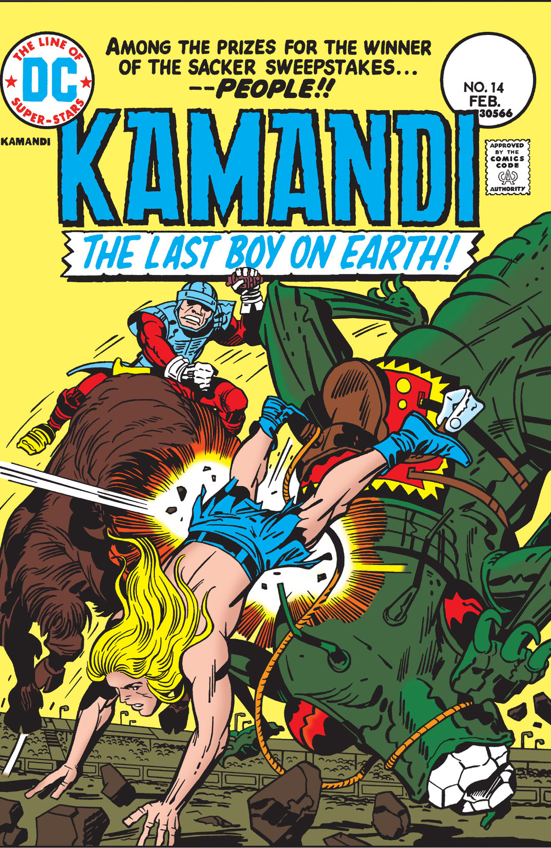 Kamandi: The Last Boy on Earth #14 preview images