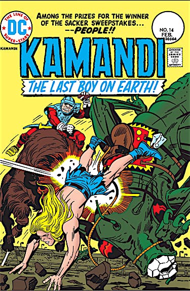 Kamandi: The Last Boy on Earth #14 preview images