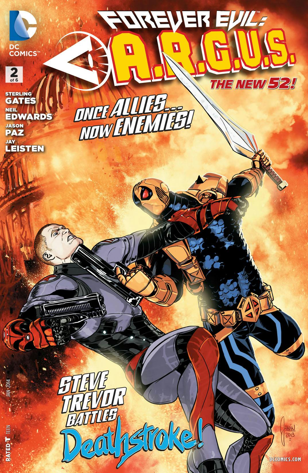 Forever Evil: A.R.G.U.S. #2 preview images
