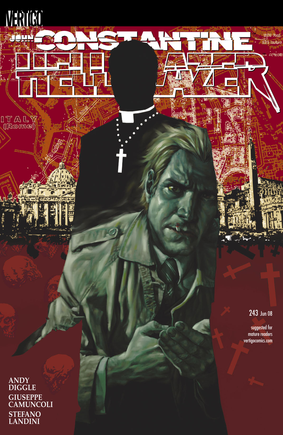 Hellblazer #243 preview images
