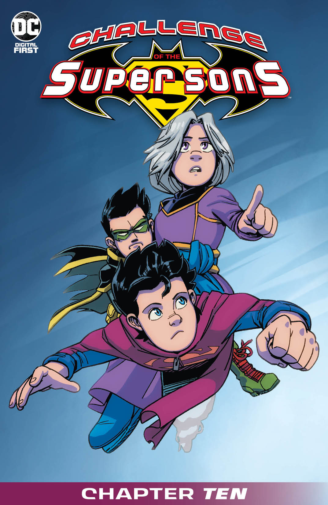 Challenge of the Super Sons #10 preview images