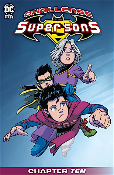Challenge of the Super Sons #10 preview images