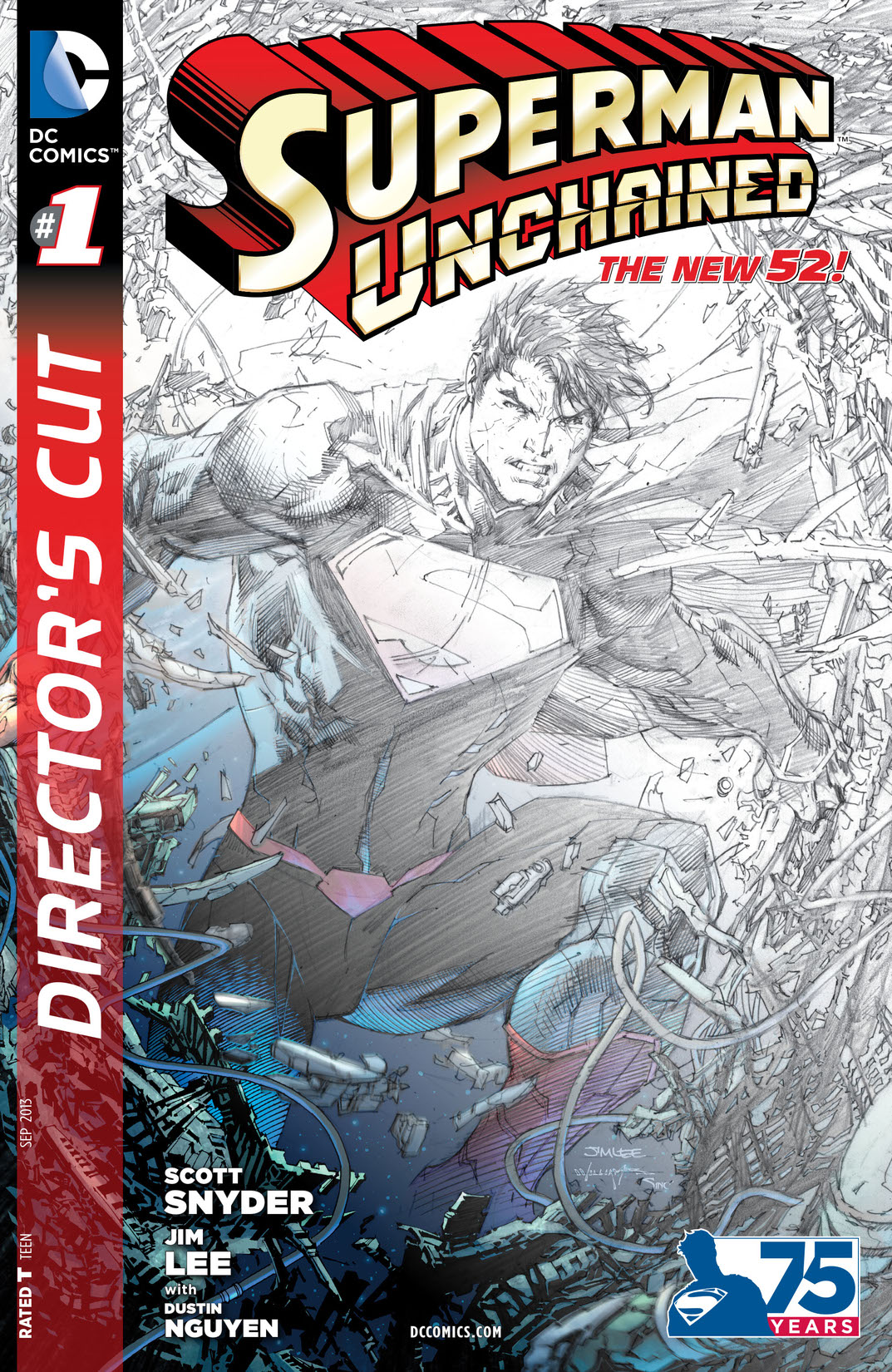 Superman Unchained Director's Cut #1 preview images