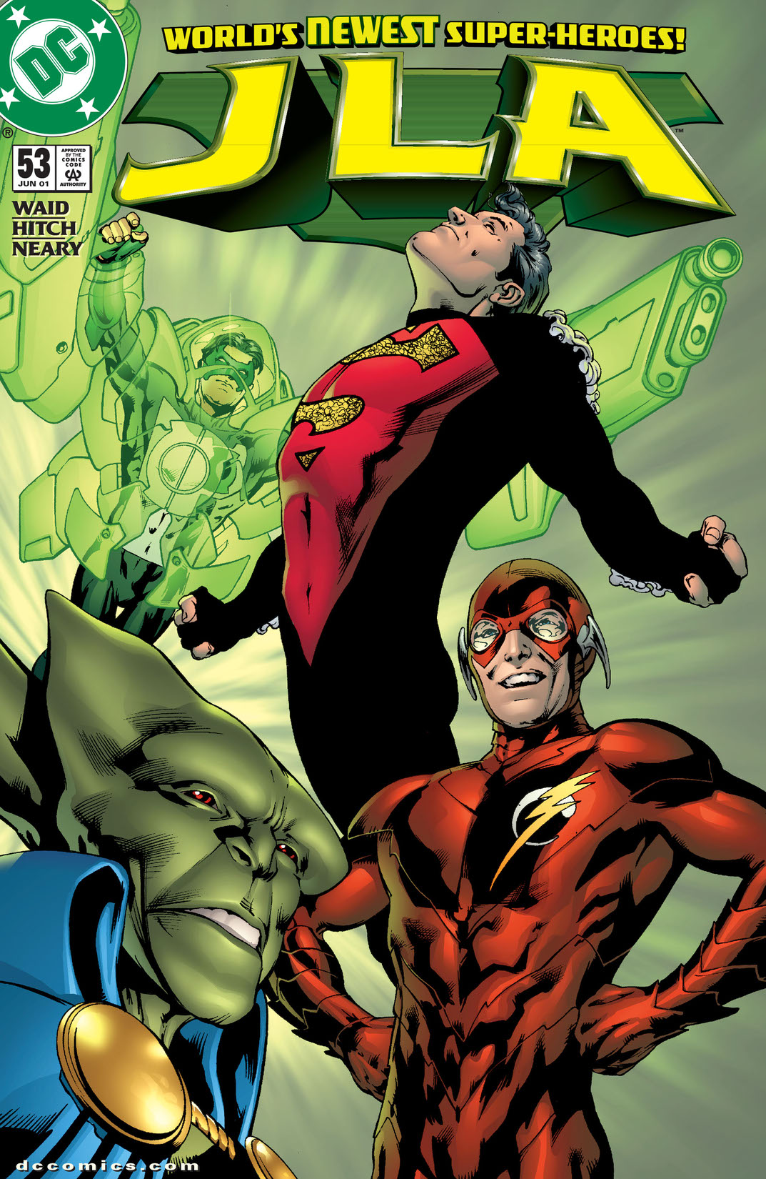 JLA #53 preview images