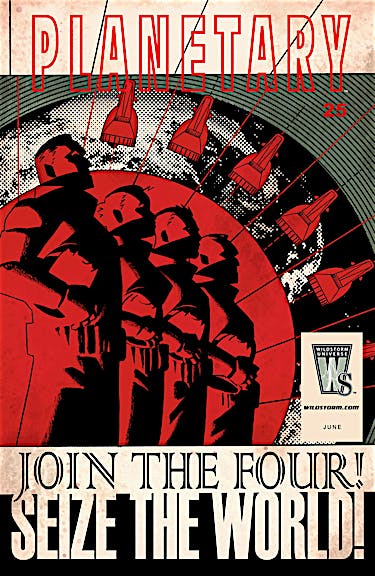 Planetary #25 preview images