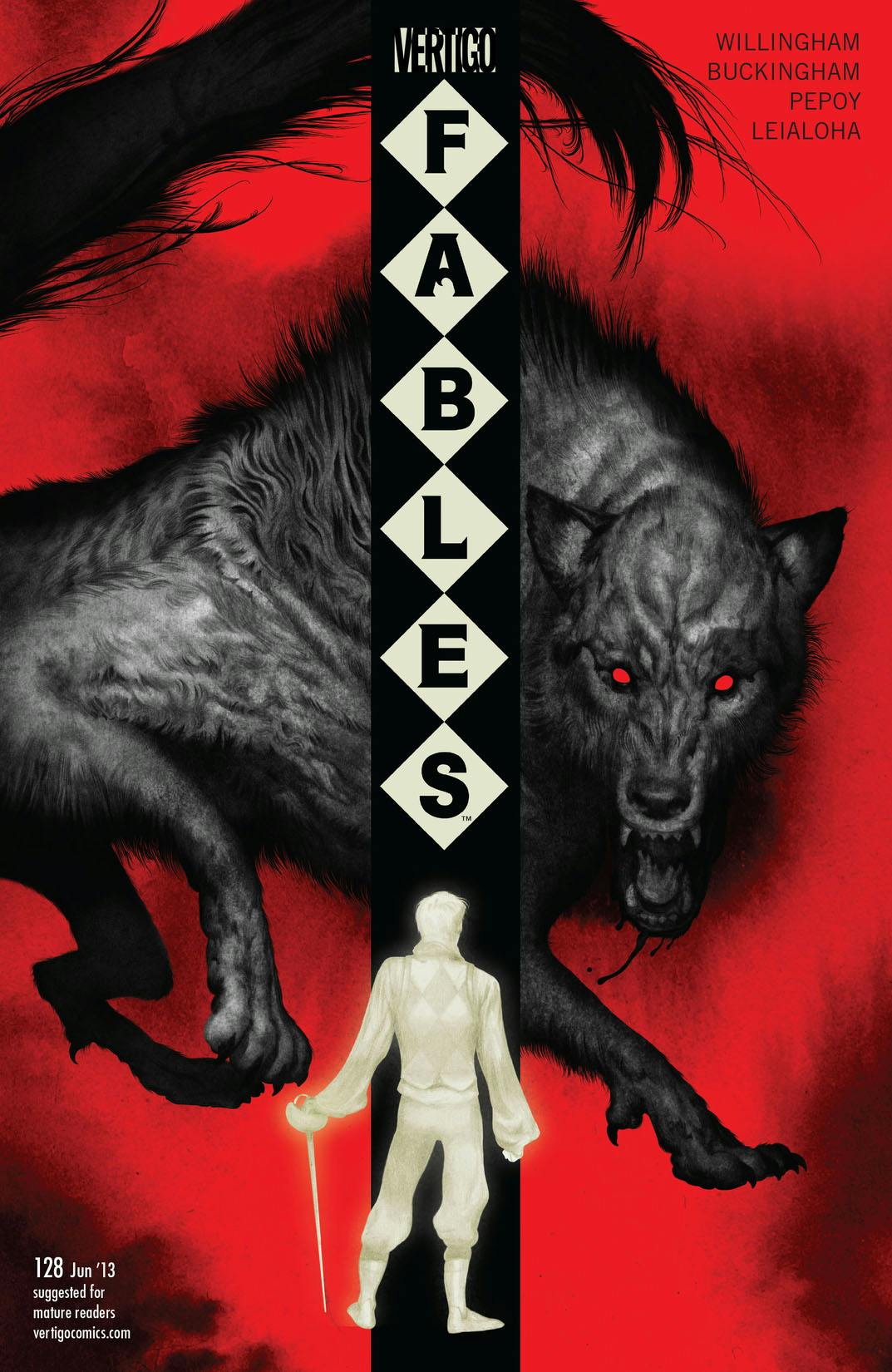 Fables #128 preview images