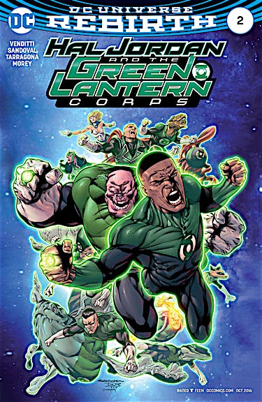 Hal Jordan and The Green Lantern Corps #2 preview images