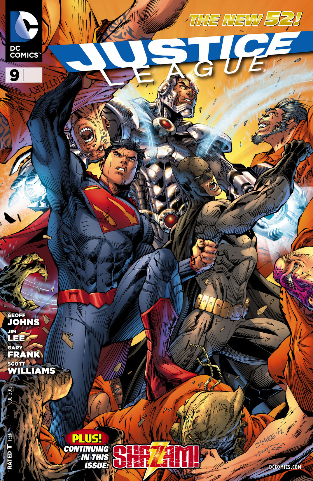 Justice League (2011-) #9 preview images