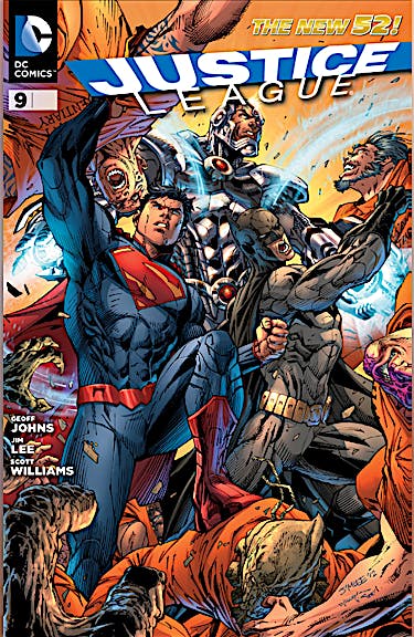 Justice League (2011-) #9 preview images