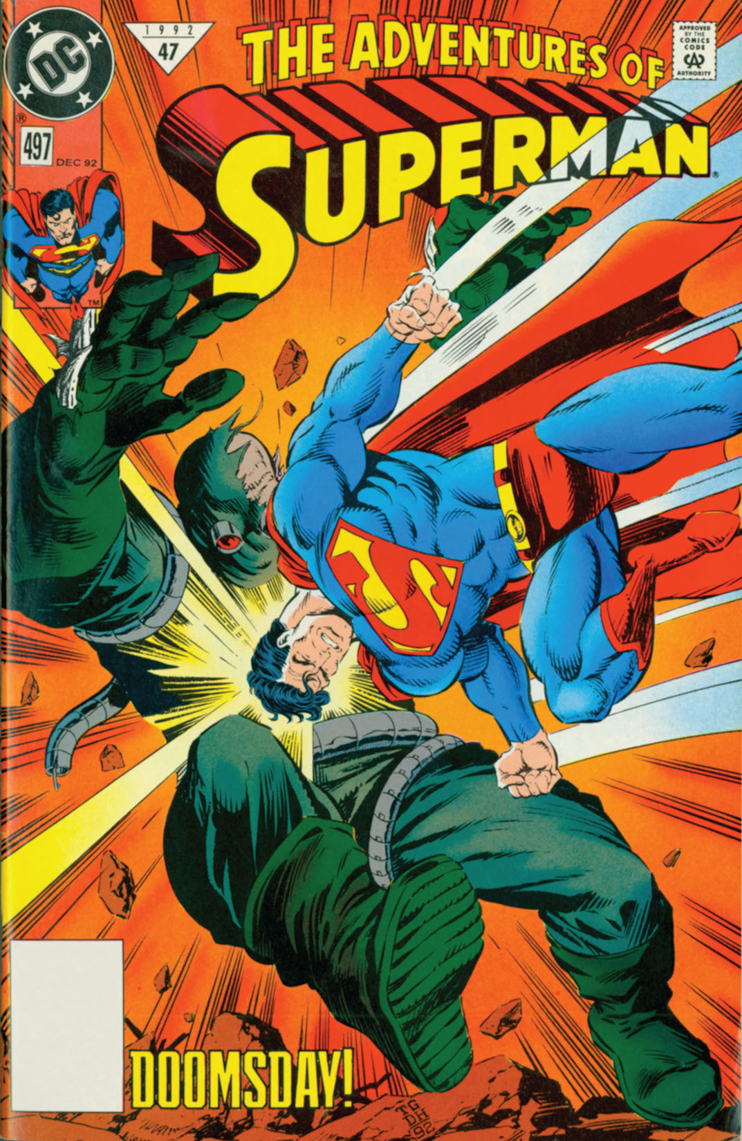 Adventures of Superman (1987-) #497 preview images
