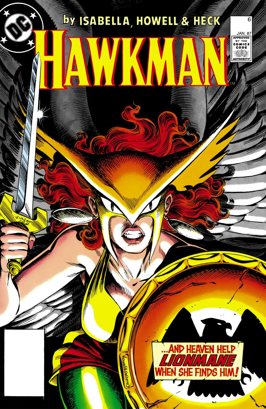 Hawkman (1986-) #6 preview images