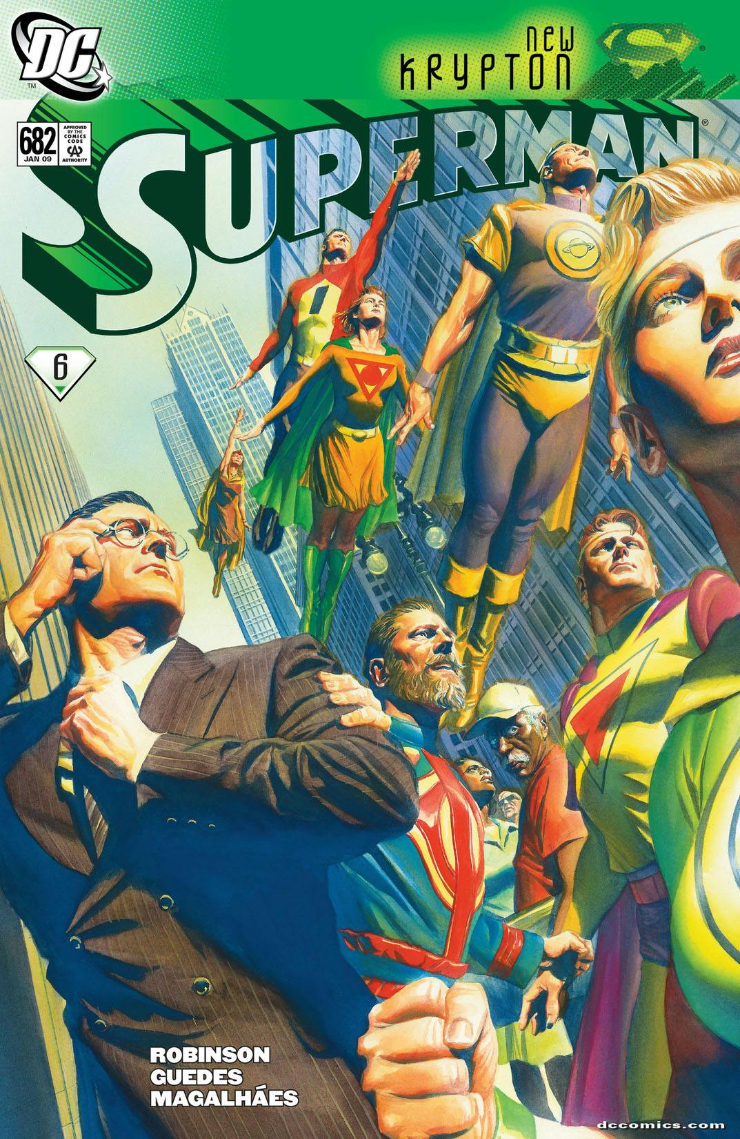 Superman (2006-) #682 preview images