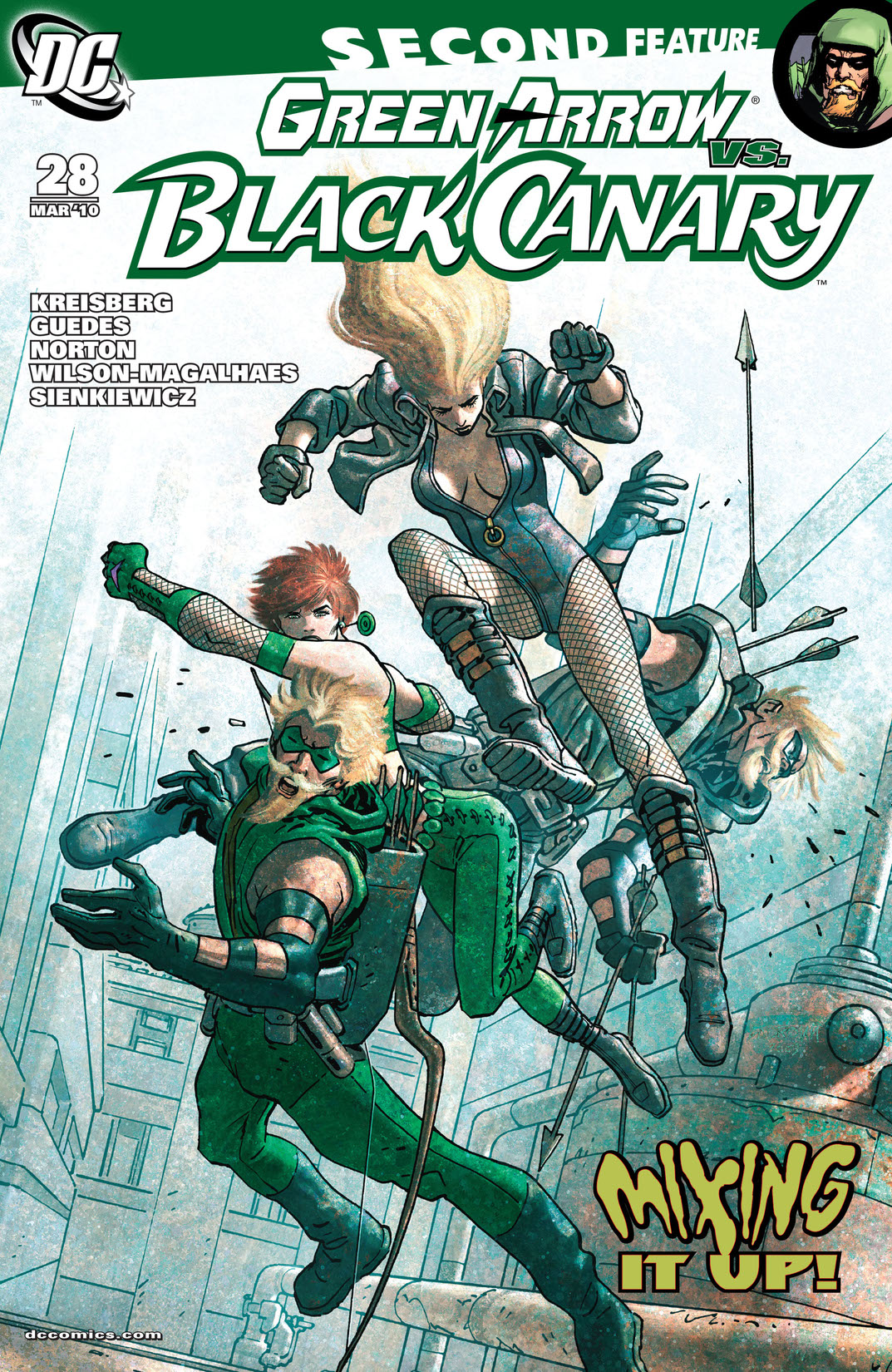 Green Arrow and Black Canary #28 preview images