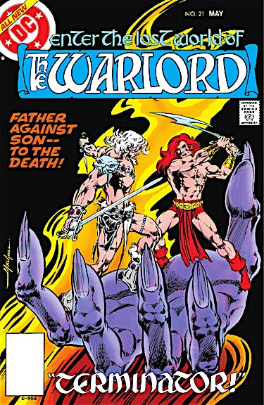 Warlord #21 preview images