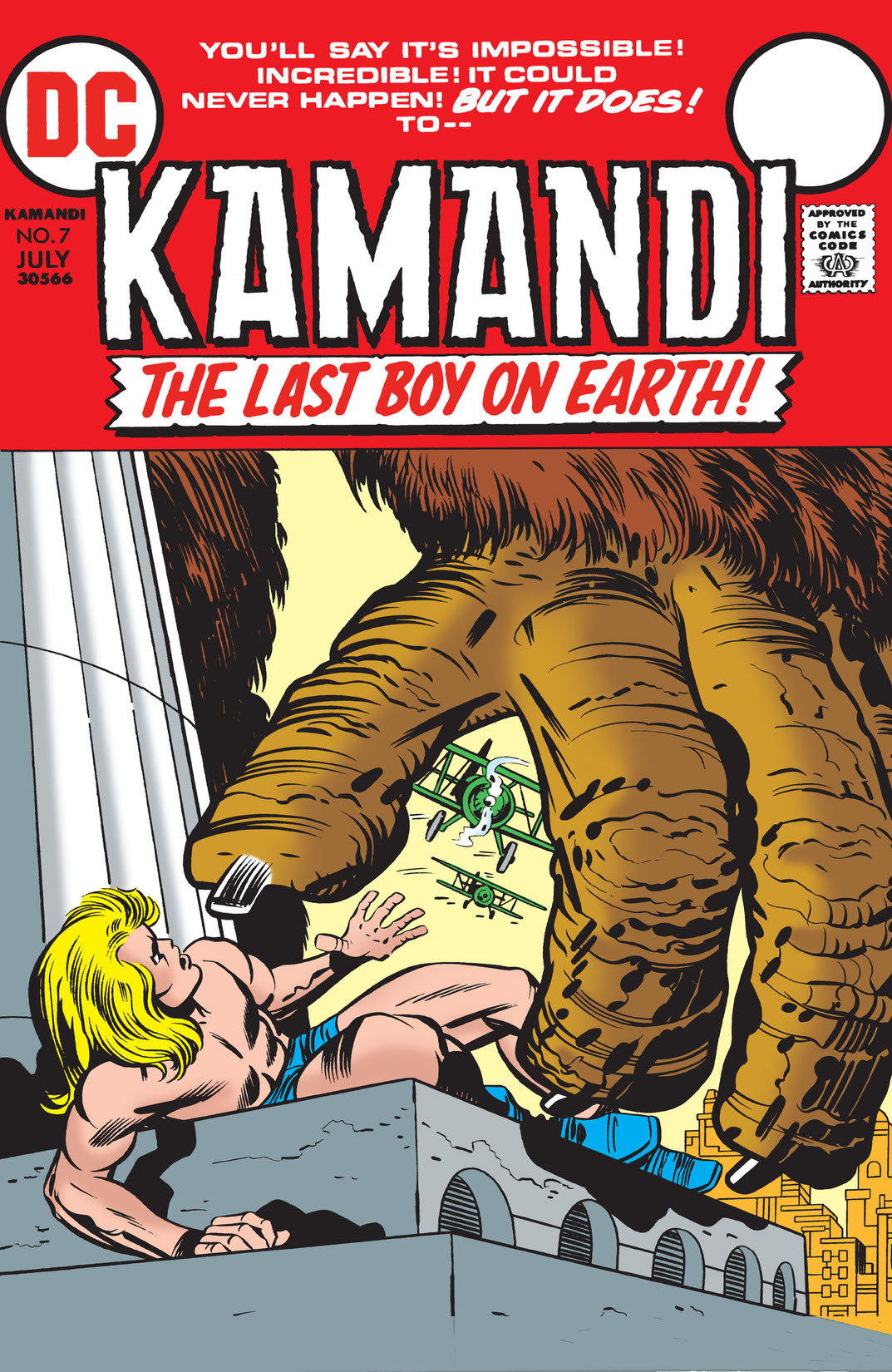 Kamandi: The Last Boy on Earth #7 preview images