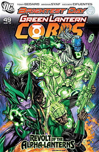 Green Lantern Corps (2006-) #49 preview images