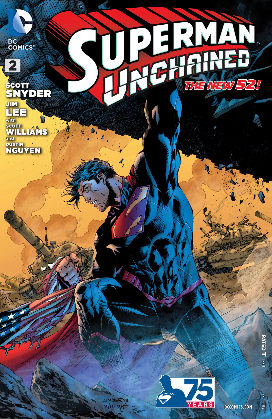 Superman Unchained #2 preview images