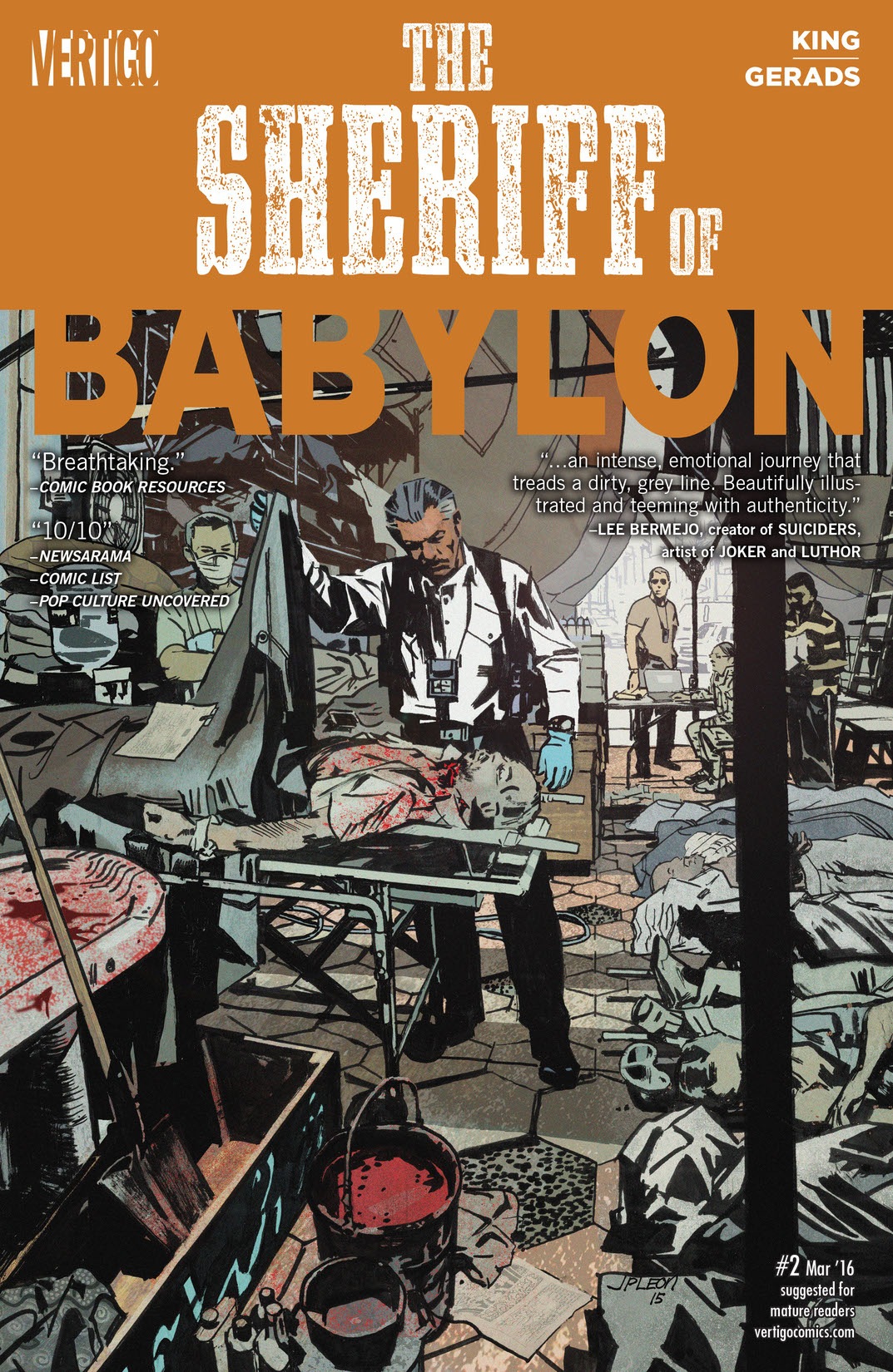 Sheriff of Babylon #2 preview images