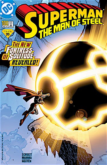 Superman: The Man of Steel #100 preview images