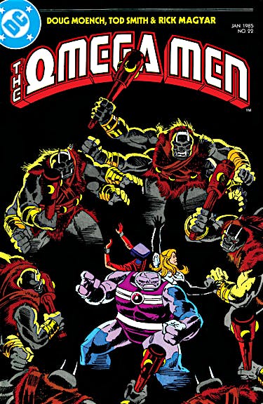The Omega Men (1983-) #22 preview images