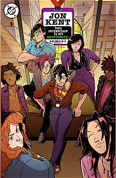 Jon Kent: This Internship is My Kryptonite DC Go! Edition #1 preview images