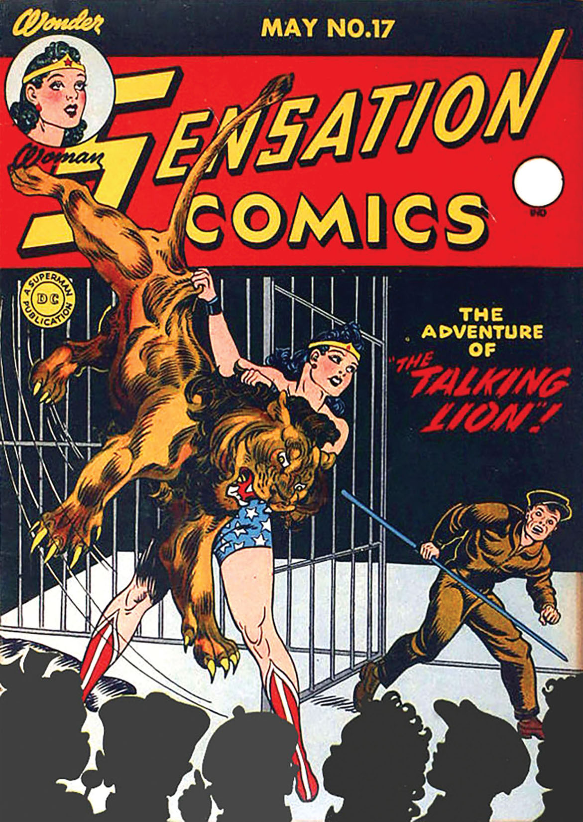 Sensation Comics #17 preview images