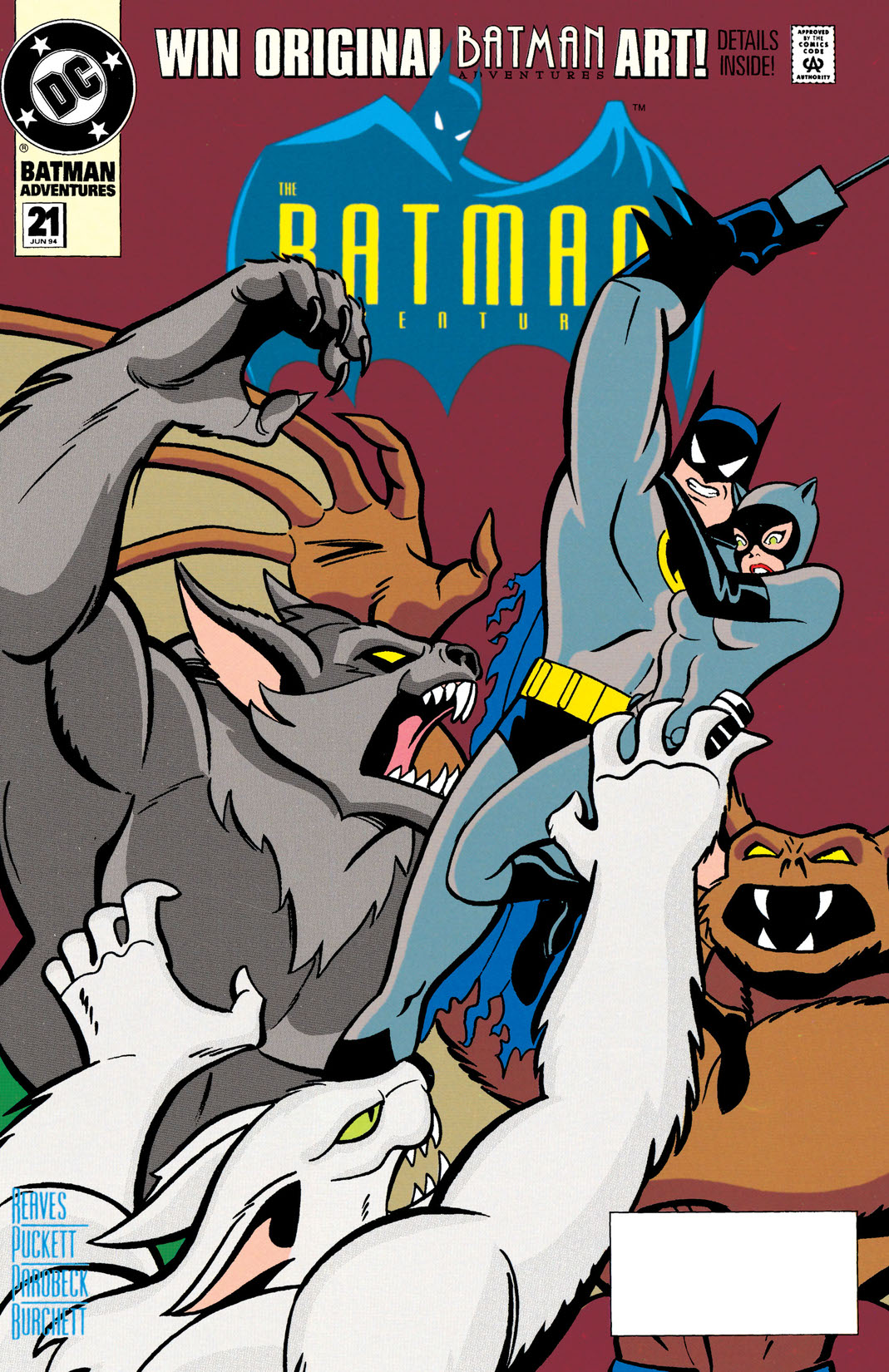 The Batman Adventures #21 preview images
