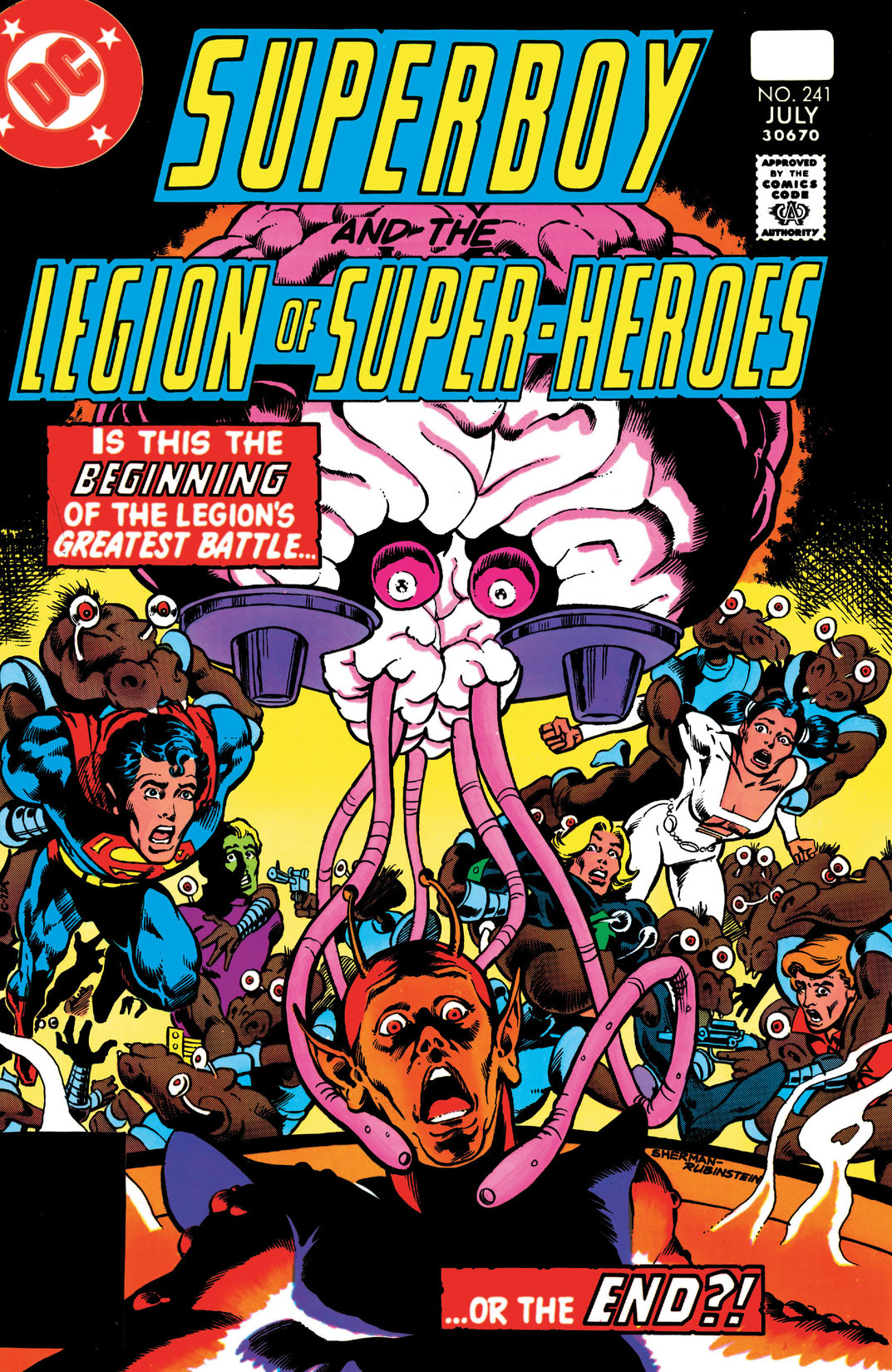 Superboy and the Legion of Super-Heroes (1977-) #241 preview images
