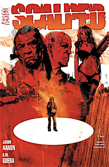 Scalped #10 preview images