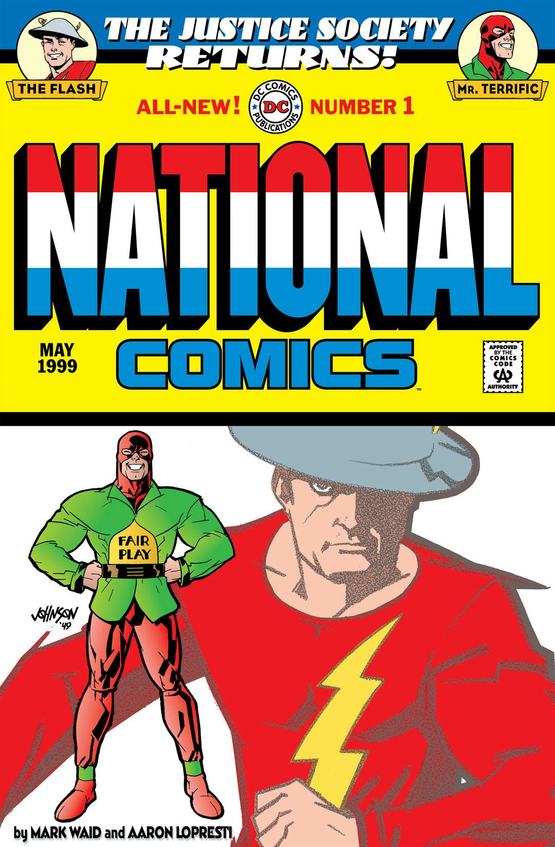 National Comics #1 preview images