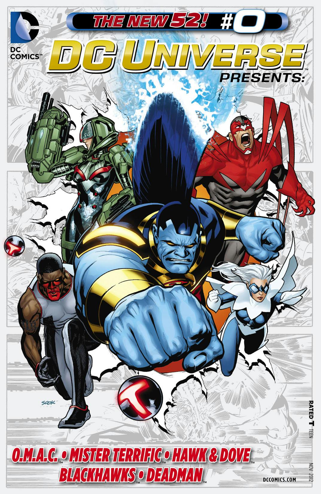 DC Universe Presents #0 preview images