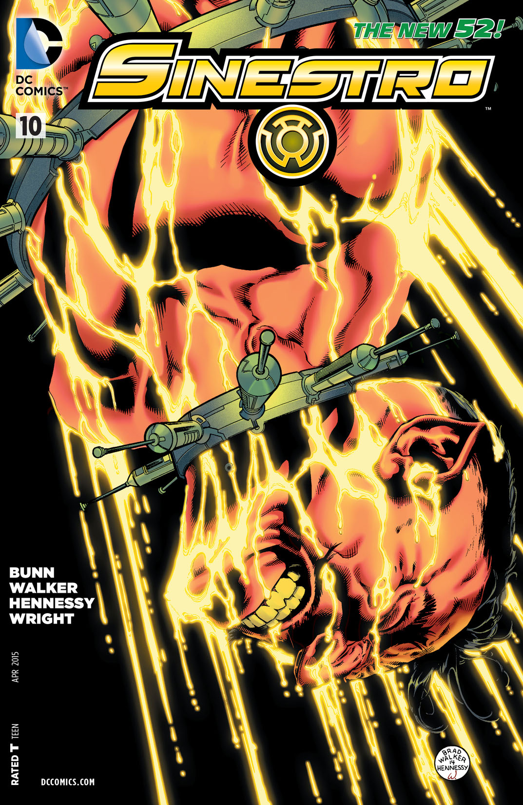 Sinestro #10 preview images