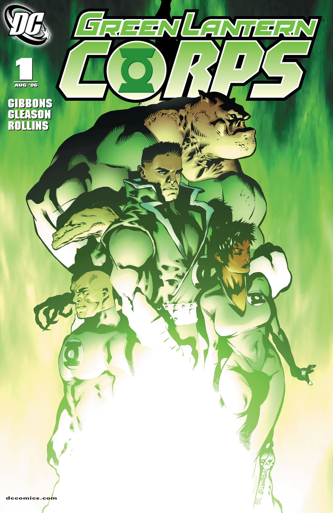 Green Lantern Corps (2006-) #1 preview images