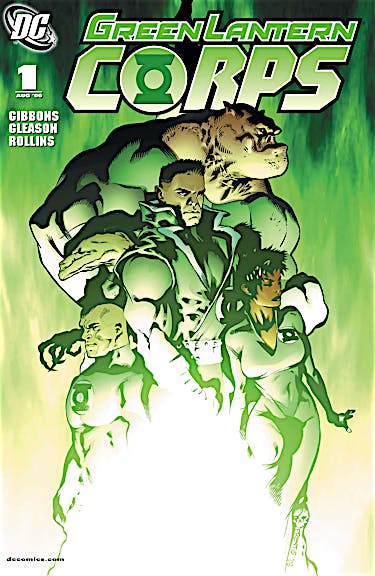 Green Lantern Corps (2006-) #1 preview images